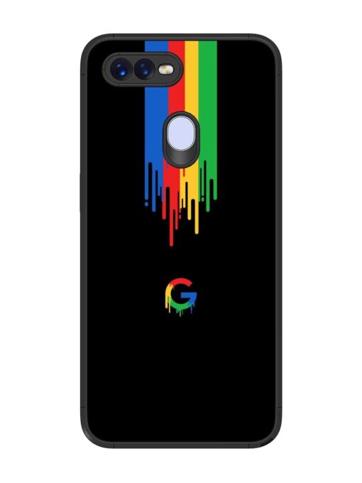 Google Logo Glossy Metal Phone Cover for Realme 2 Pro Zapvi