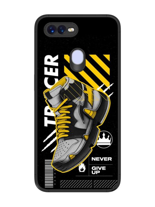 Shoe Background Glossy Metal Phone Cover for Realme 2 Pro Zapvi