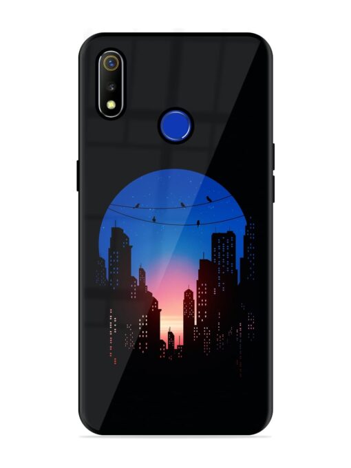 Minima City Vibe Glossy Metal Phone Cover for Realme 3