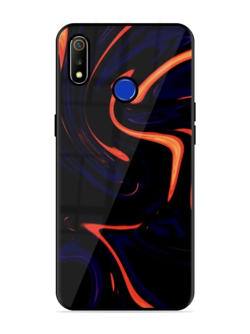 Super Amoled Glossy Metal Phone Cover for Realme 3