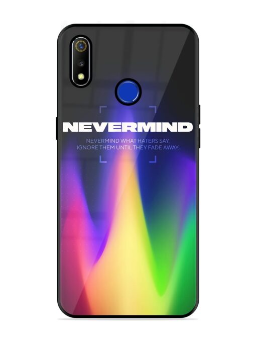 Nevermind Glossy Metal Phone Cover for Realme 3 Zapvi