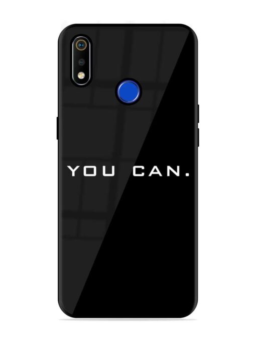 You Can Glossy Metal Phone Cover for Realme 3I Zapvi