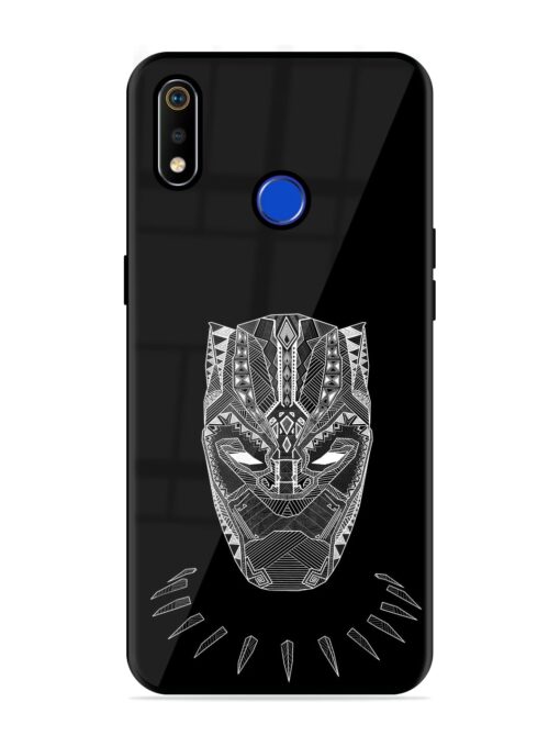 Fictional Art Glossy Metal Phone Cover for Realme 3I