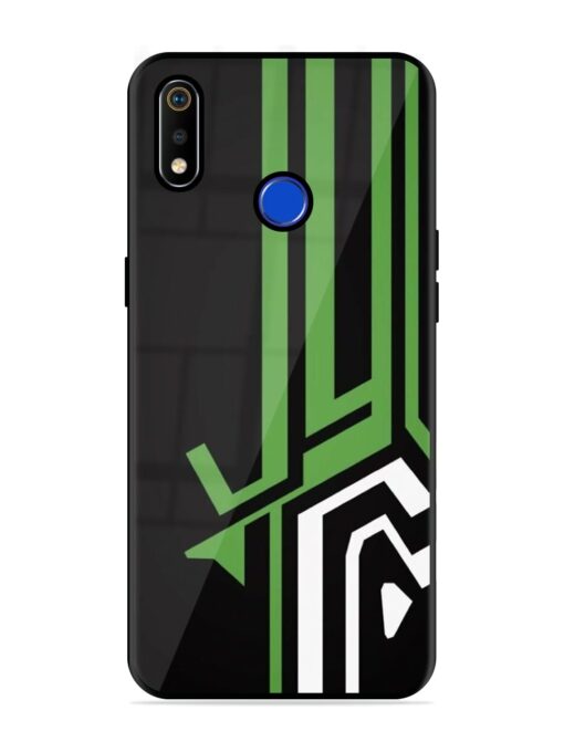 Kamen Rider Glossy Metal Phone Cover for Realme 3I Zapvi