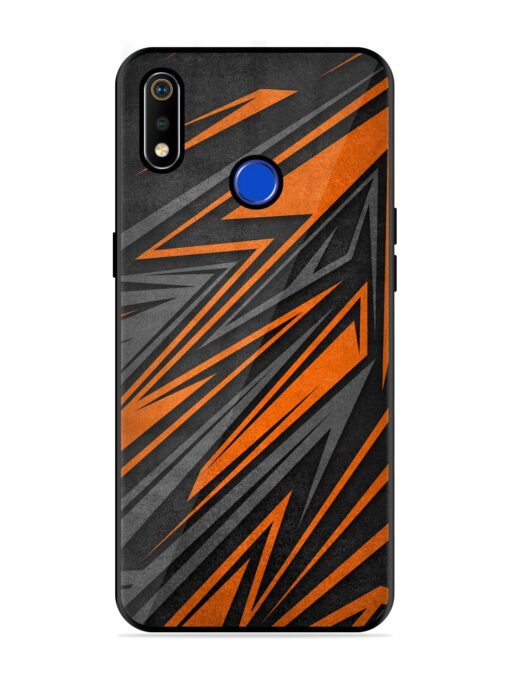 Santana Row Lunar Glossy Metal Phone Cover for Realme 3I