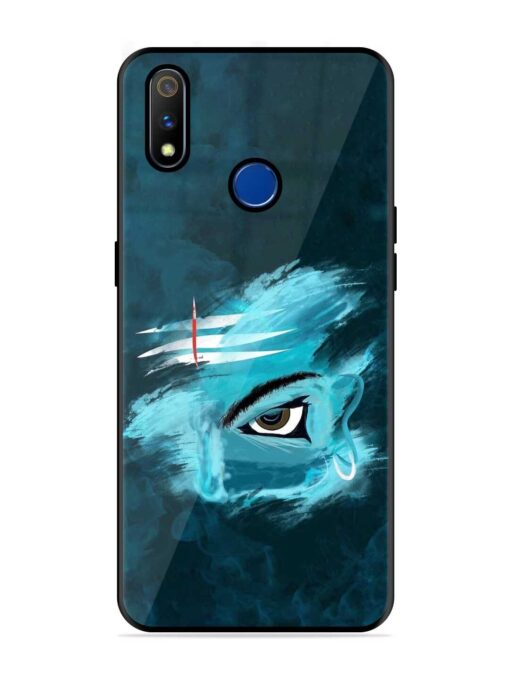 Lord Shiva Glossy Metal Phone Cover for Realme 3 Pro