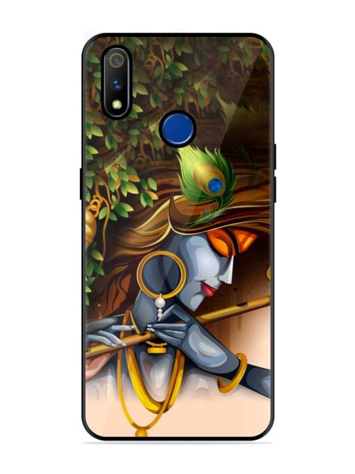 Krishna Glossy Metal Phone Cover for Realme 3 Pro