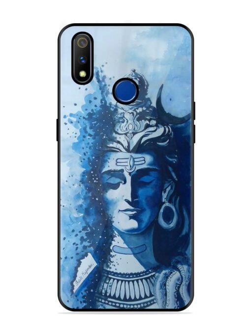 Shiv Art Glossy Metal Phone Cover for Realme 3 Pro Zapvi