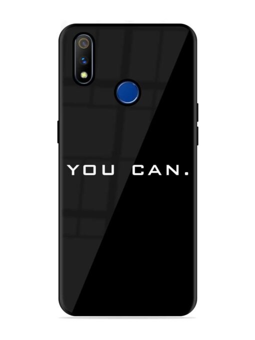 You Can Glossy Metal Phone Cover for Realme 3 Pro Zapvi