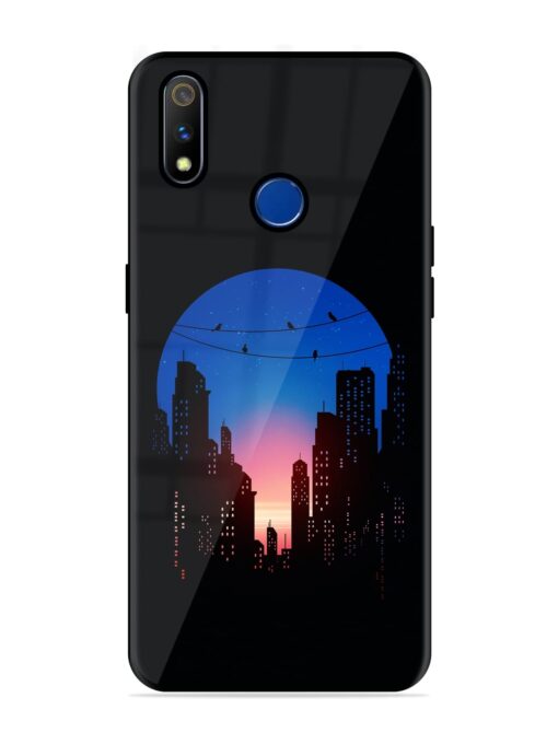 Minima City Vibe Glossy Metal Phone Cover for Realme 3 Pro