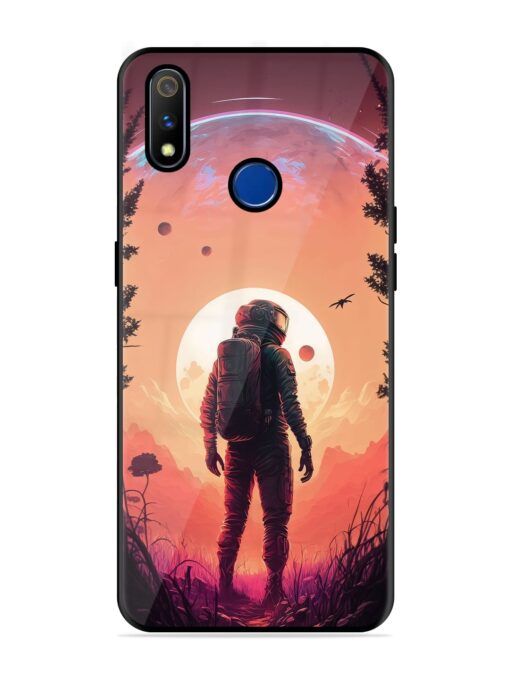 Red Sky At Morning Glossy Metal Phone Cover for Realme 3 Pro Zapvi