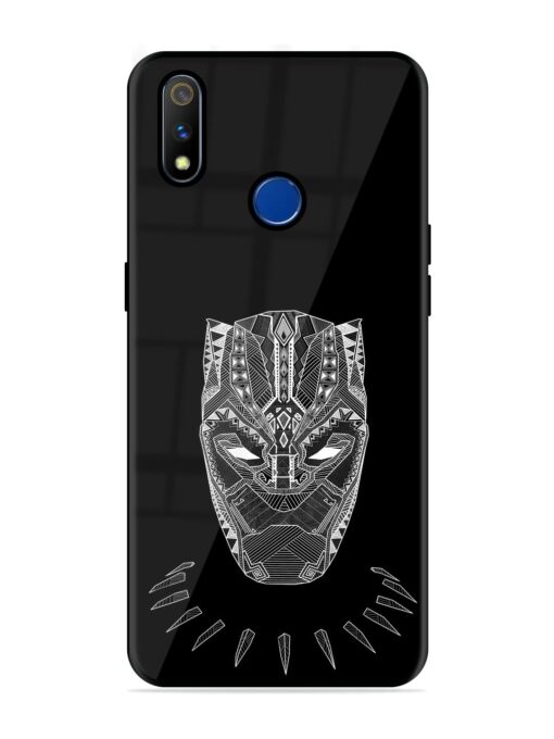 Fictional Art Glossy Metal Phone Cover for Realme 3 Pro