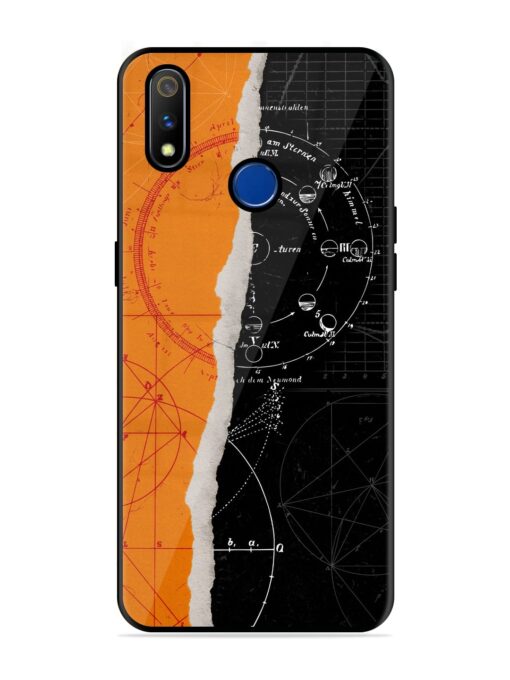 Planning Zoning Glossy Metal Phone Cover for Realme 3 Pro Zapvi