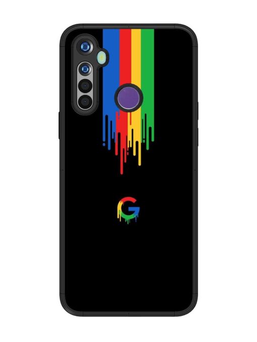 Google Logo Glossy Metal Phone Cover for Realme 5