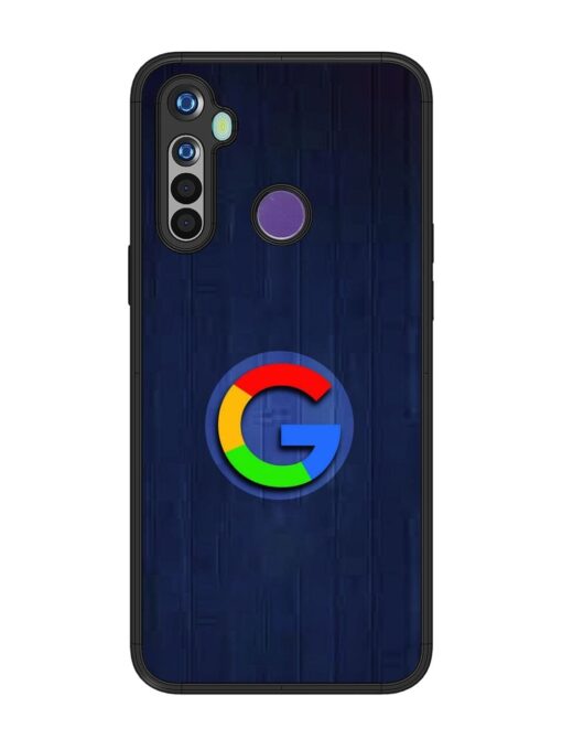 Google Logo Printed Glossy Metal TPU Phone Cover for Realme 5 Zapvi