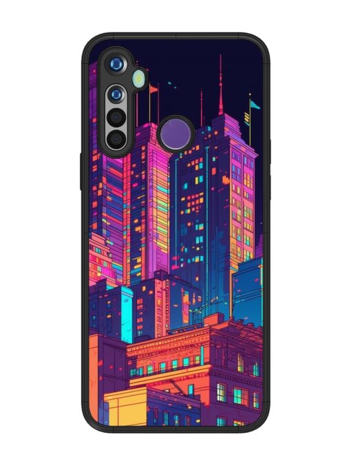 City View Glossy Metal Phone Cover for Realme 5 Zapvi