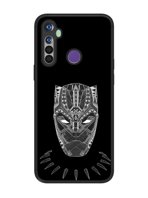 Fictional Art Glossy Metal Phone Cover for Realme 5