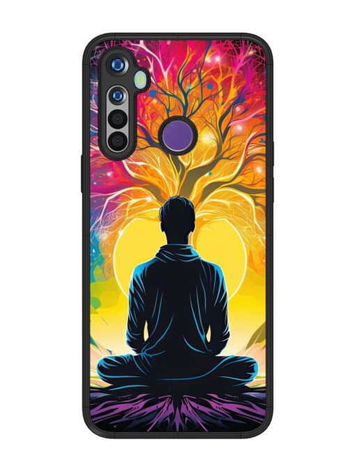 Mind Colourful Glossy Metal Phone Cover for Realme 5