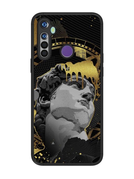 Roman Face Glossy Metal Phone Cover for Realme 5I Zapvi