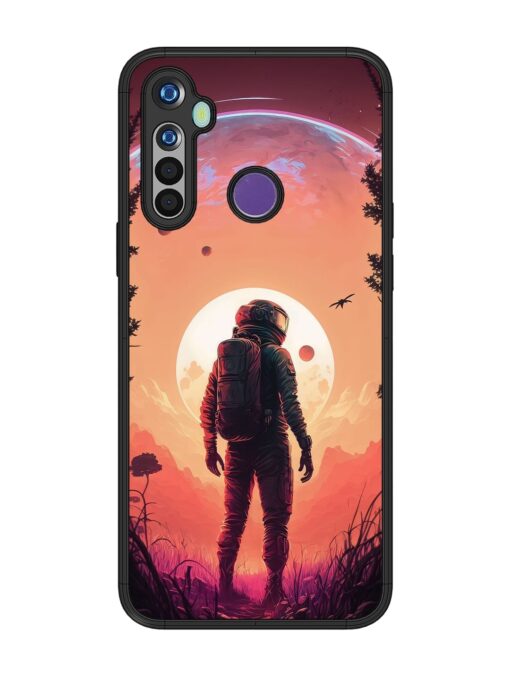 Red Sky At Morning Glossy Metal Phone Cover for Realme 5I Zapvi