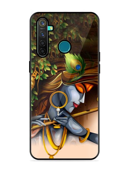 Krishna Glossy Metal Phone Cover for Realme 5 Pro Zapvi