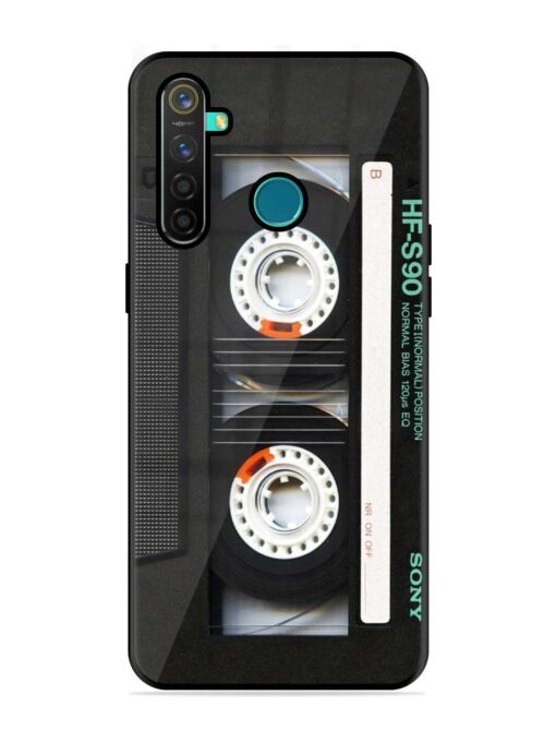 Sony Hf-S90 Cassette Glossy Metal Phone Cover for Realme 5 Pro Zapvi