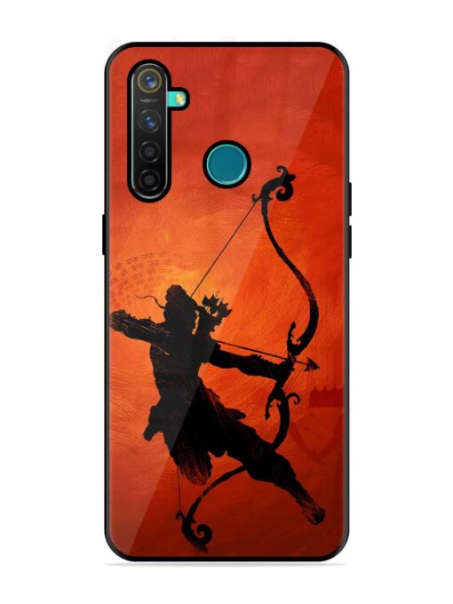 Illustration Lord Rama Glossy Metal Phone Cover for Realme 5 Pro Zapvi