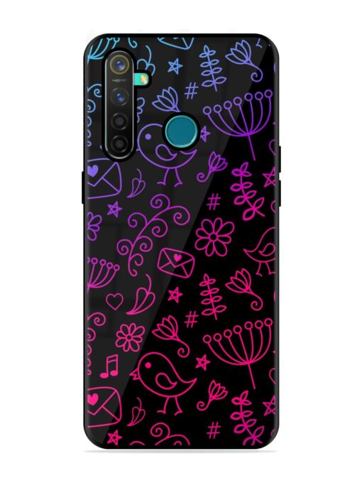 Cool Girly Glossy Metal Phone Cover for Realme 5 Pro Zapvi