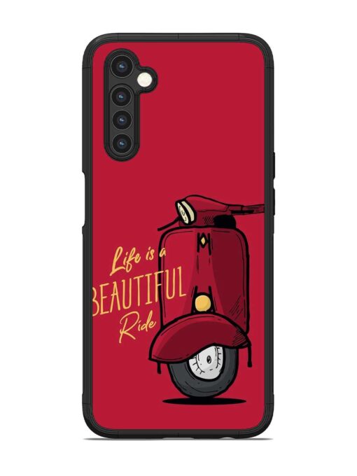 Life Is Beautiful Rides Glossy Metal Phone Cover for Realme 6 Zapvi