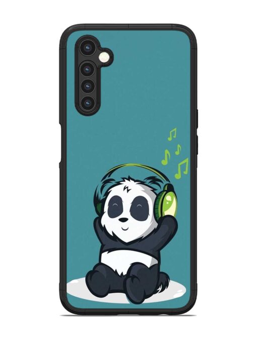 Music Panda Glossy Metal Phone Cover for Realme 6 Zapvi