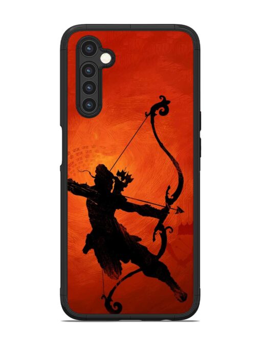 Illustration Lord Rama Glossy Metal Phone Cover for Realme 6