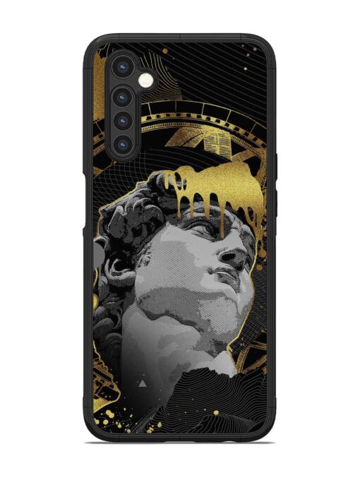 Roman Face Glossy Metal Phone Cover for Realme 6