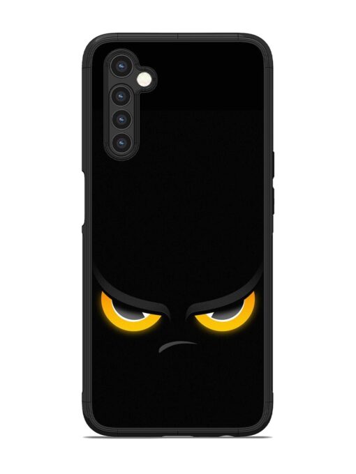 Scary Yellow Eye Glossy Metal TPU Phone Cover for Realme 6 Zapvi