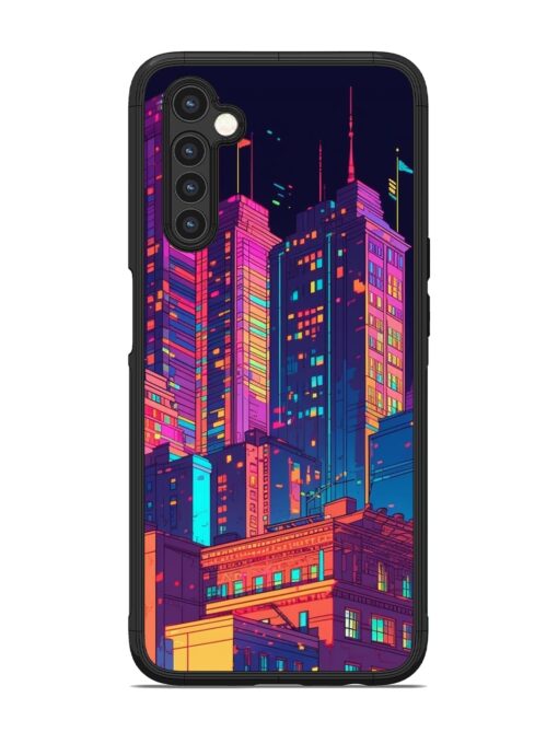 City View Glossy Metal Phone Cover for Realme 6