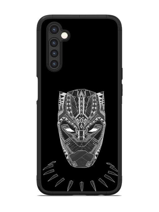 Fictional Art Glossy Metal Phone Cover for Realme 6 Zapvi