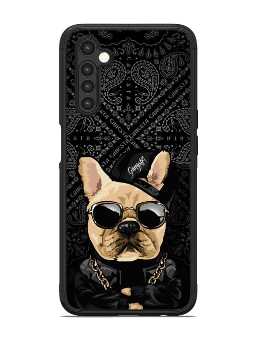 Gangsta Cool Sunmetales Dog Glossy Metal Phone Cover for Realme 6