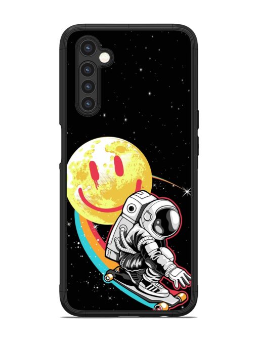 Astronaut Art Glossy Metal Phone Cover for Realme 6 Zapvi