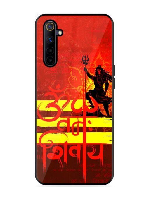 Illustration Lord Shiva Glossy Metal TPU Phone Cover for Realme 6I Zapvi