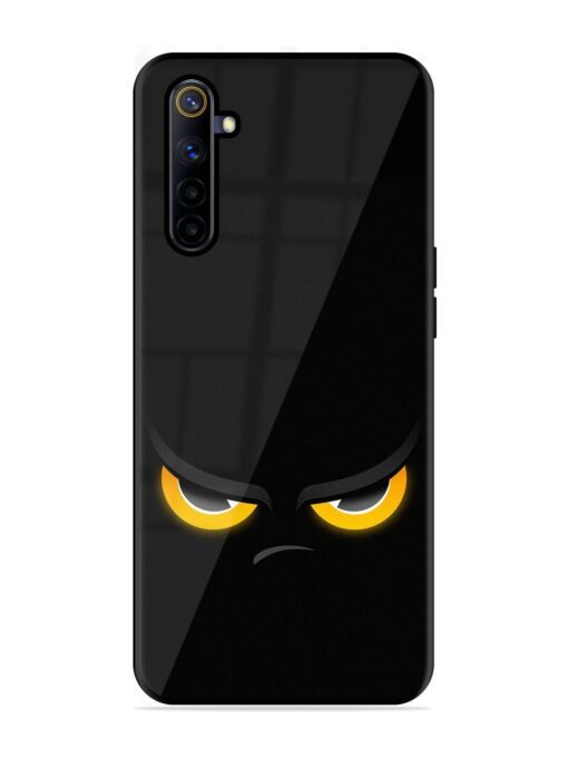 Scary Yellow Eye Glossy Metal TPU Phone Cover for Realme 6I Zapvi