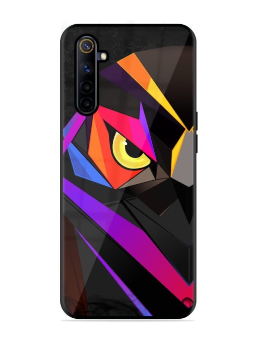 Wpap Owl Glossy Metal Phone Cover for Realme 6I