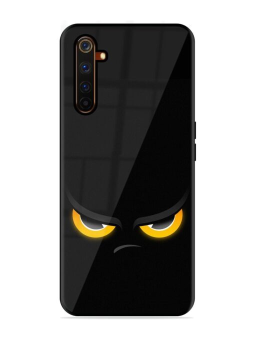 Scary Yellow Eye Glossy Metal TPU Phone Cover for Realme 6 Pro