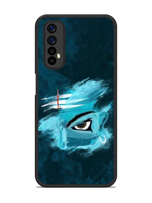 Lord Shiva Glossy Metal Phone Cover for Realme 7