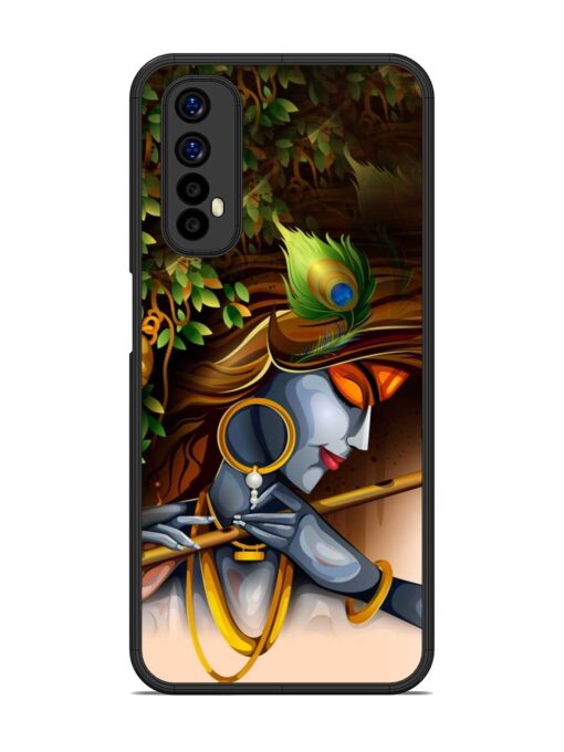 Krishna Glossy Metal Phone Cover for Realme 7