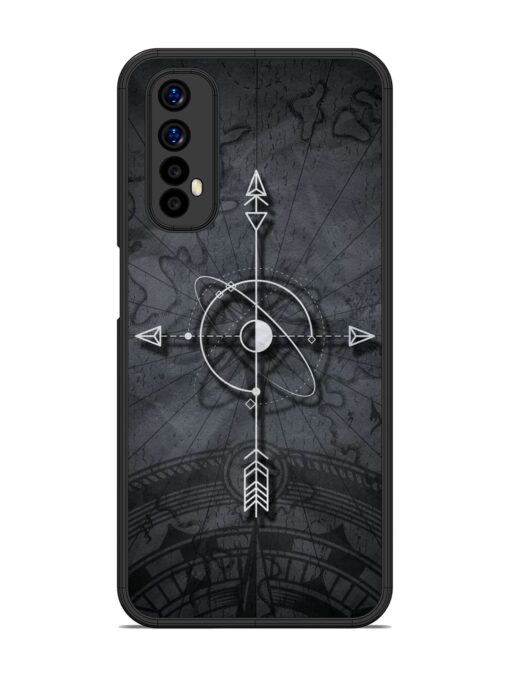 Lighting Cross Glossy Metal Phone Cover for Realme 7 Zapvi