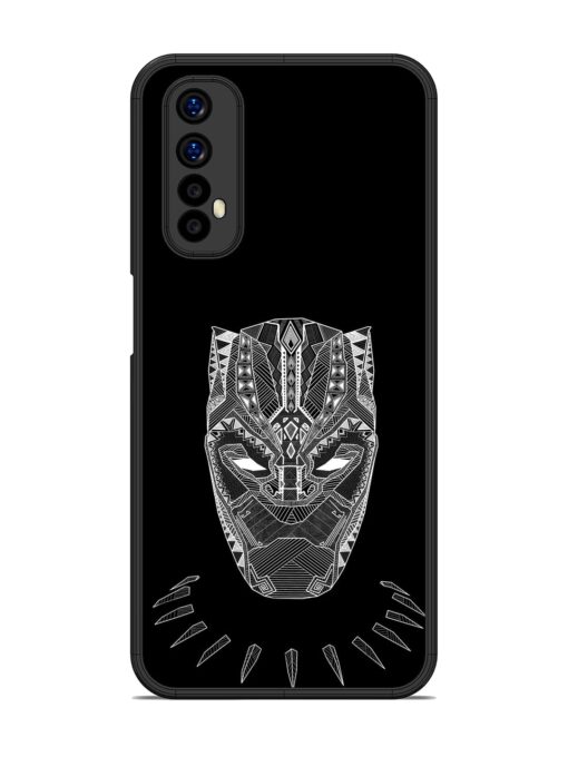 Fictional Art Glossy Metal Phone Cover for Realme 7 Zapvi