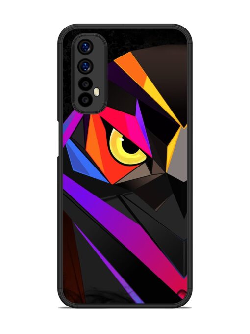 Wpap Owl Glossy Metal Phone Cover for Realme 7 Zapvi