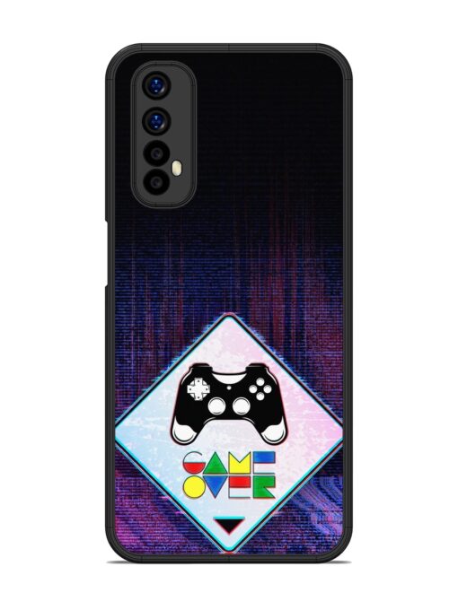 Game Over Glossy Metal Phone Cover for Realme 7