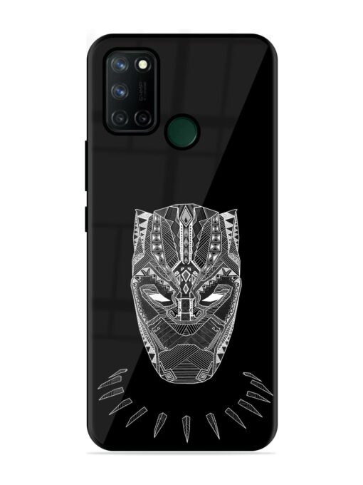 Fictional Art Glossy Metal Phone Cover for Realme 7I Zapvi