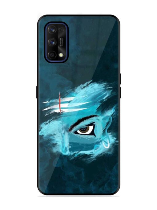 Lord Shiva Glossy Metal Phone Cover for Realme 7 Pro Zapvi