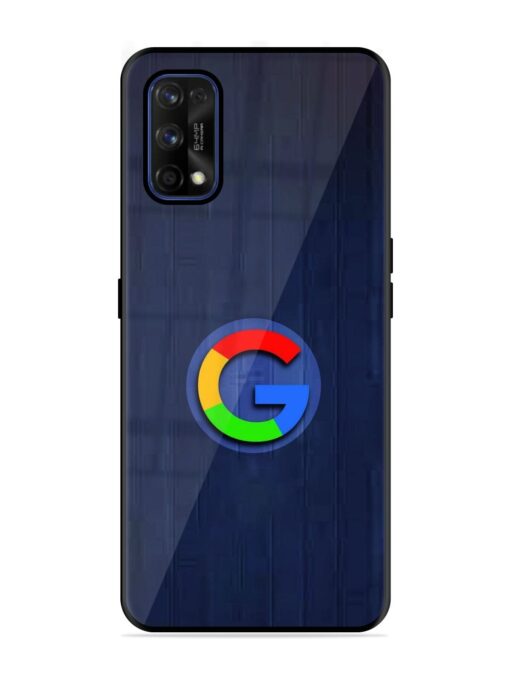 Google Logo Printed Glossy Metal TPU Phone Cover for Realme 7 Pro Zapvi